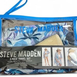 Steve Madden 3-piece travel set, one size fits most